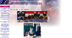 Desktop Screenshot of americans-working-together.com